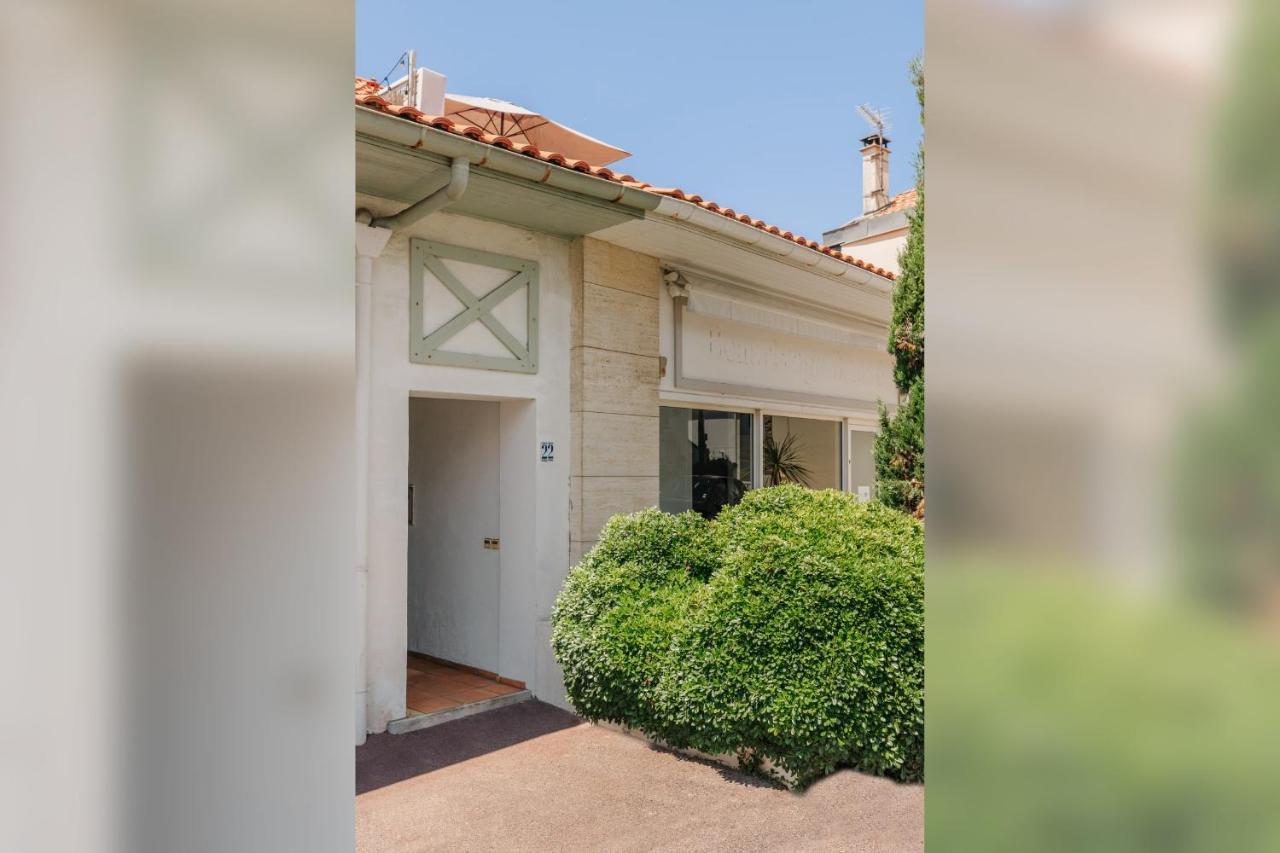 Апартаменты Little Bibi Terrace - Cote Des Basques And Private Garage Биарриц Экстерьер фото